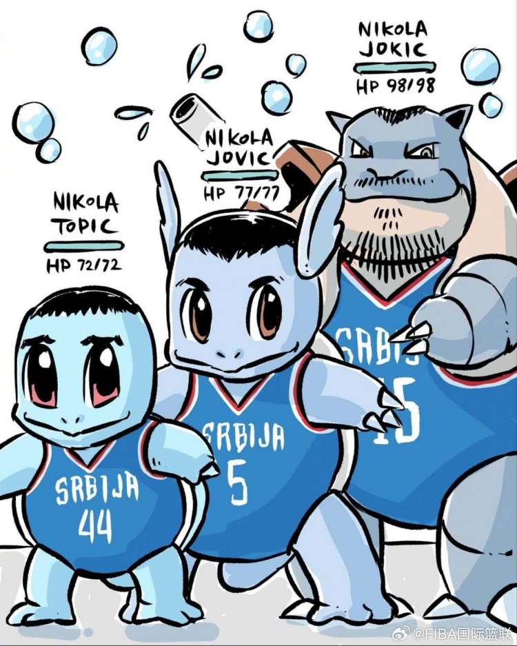 九游体育官网-托皮奇&amp;约维奇&amp;约基奇 塞尔维亚男篮的三个尼古拉持续进化