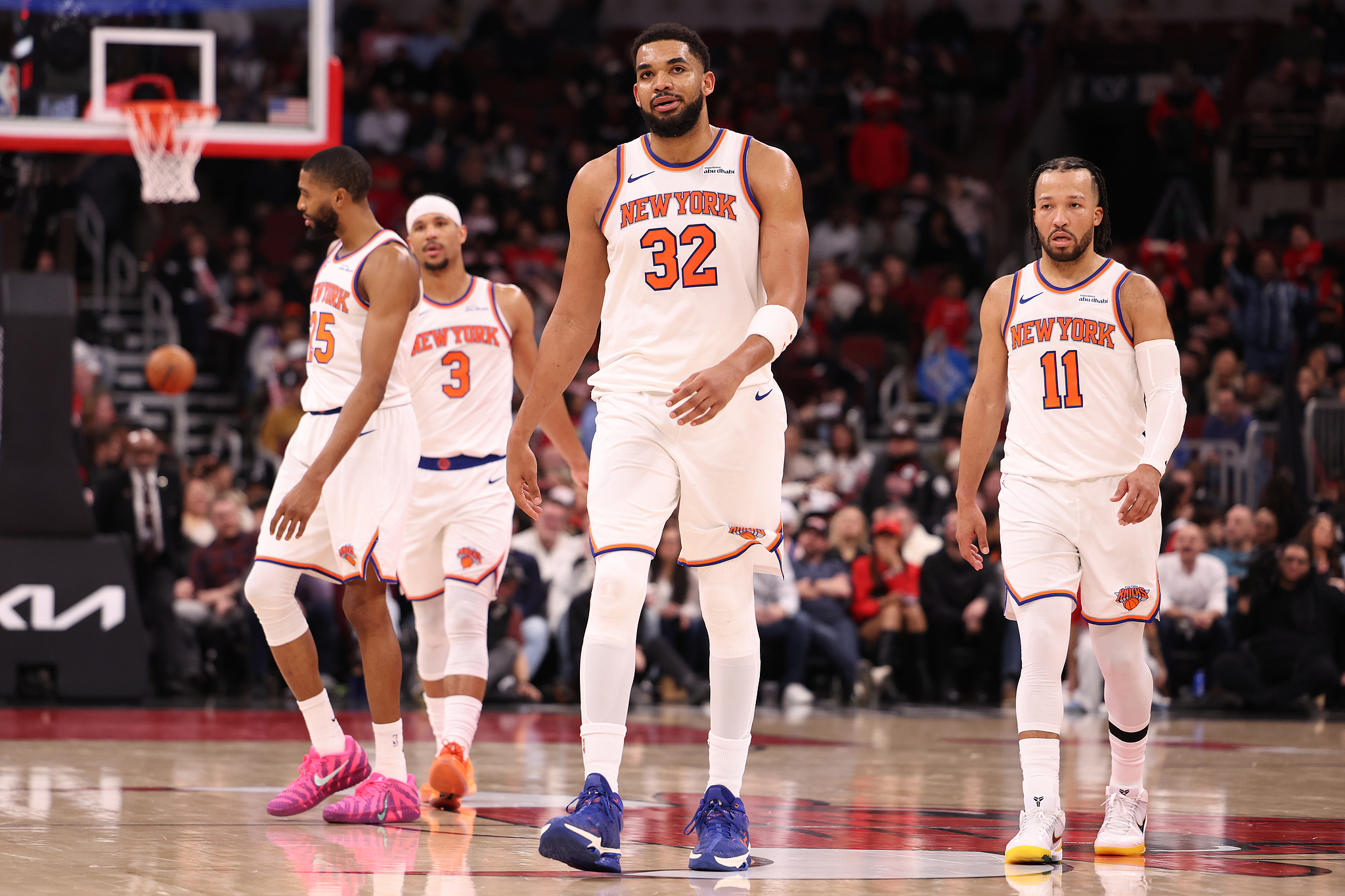 九游体育在线登陆-唐斯28+11布伦森19+9 尼克斯客场送公牛9连败